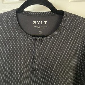 BYLT Basics Lux Henley Tee - Large